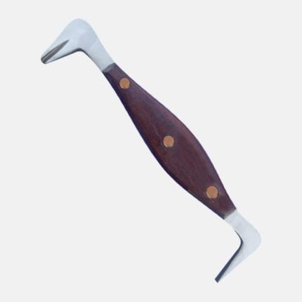 Wooden Handle Groover & Hoof Pick